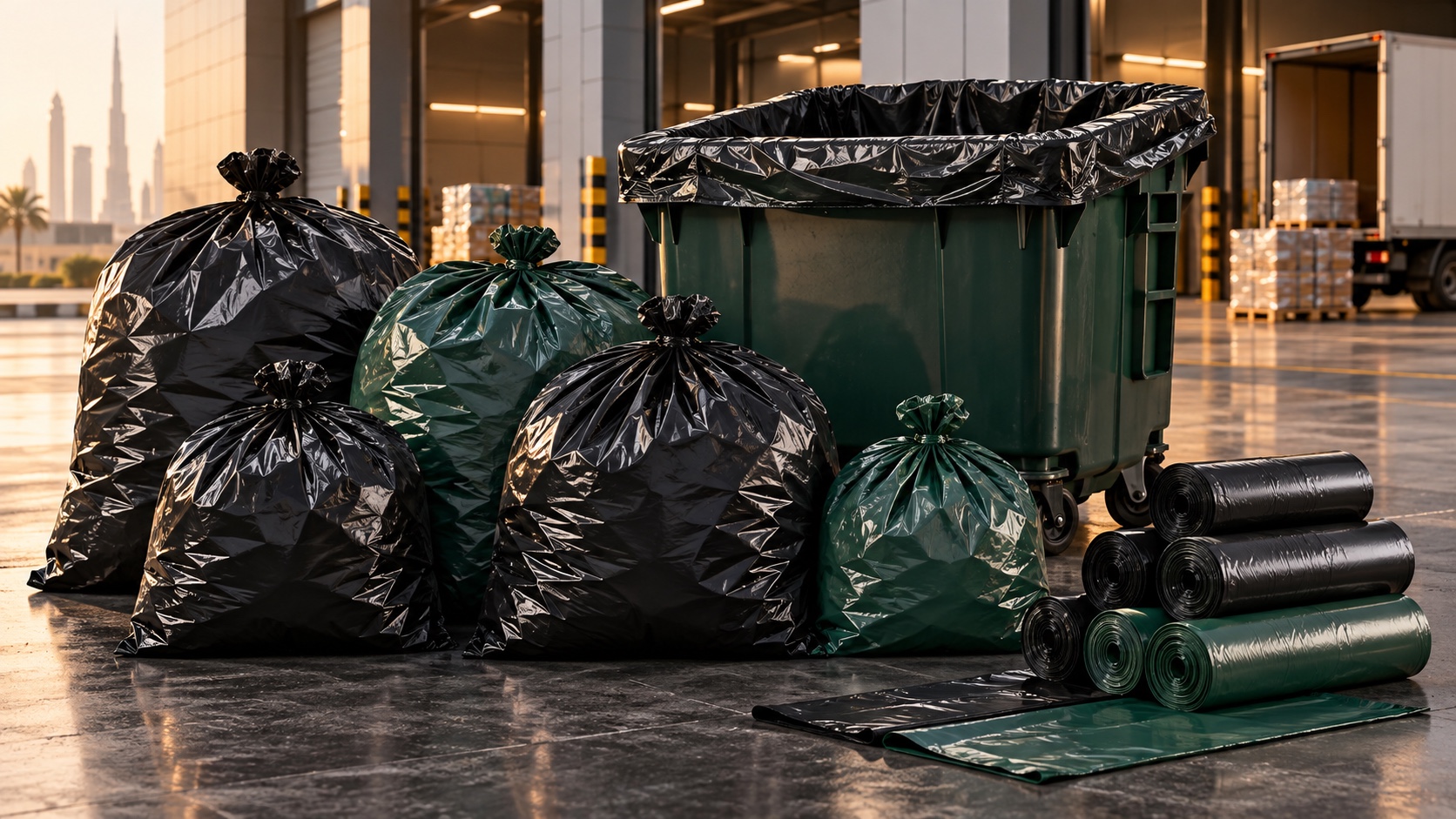 Super Plast heavy-duty garbage bags